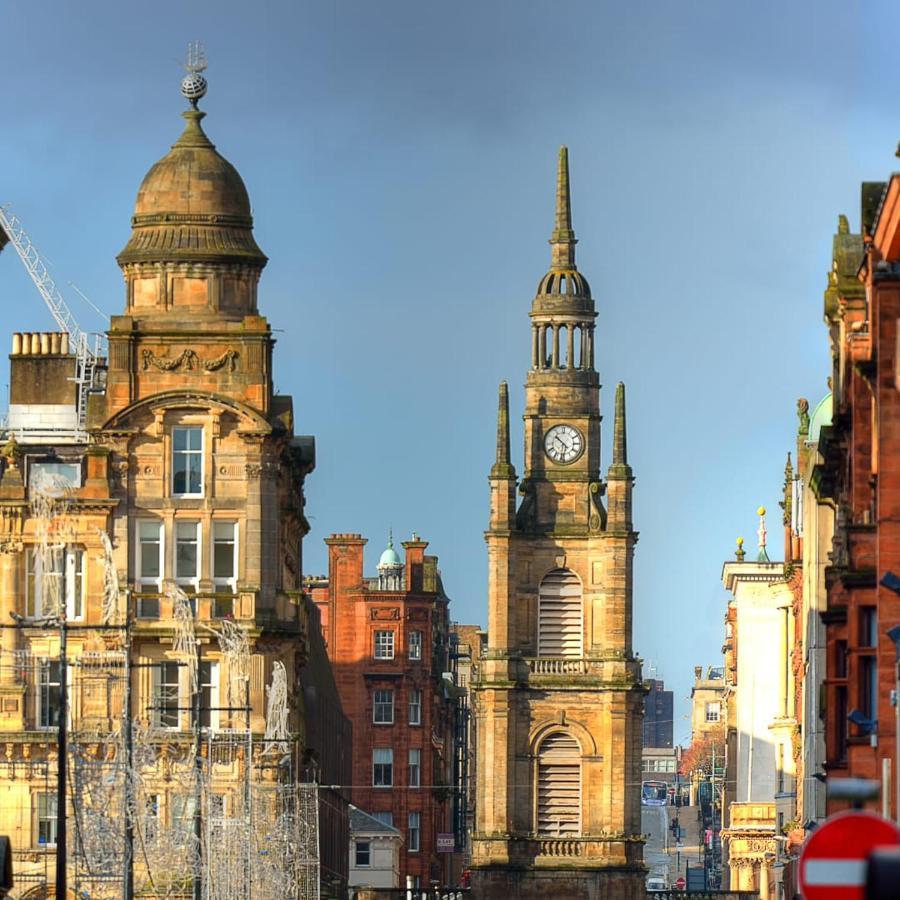 1 Bedroom Flat In The Heart Of Merchant City グラスゴー エクステリア 写真